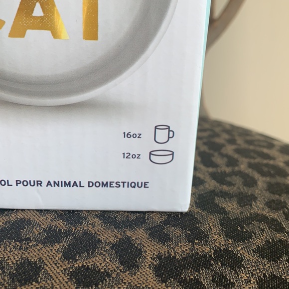 🎉HP!!🎉 Howligans Crazy Cat Lady Ceramic Mug & Pet Bowl Set - Picture 4 of 9